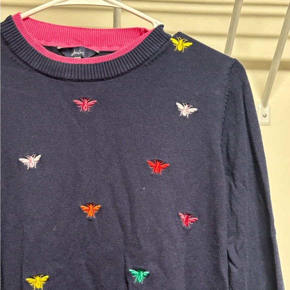 Joules embroidered bee sweater - Picture 3 of 7